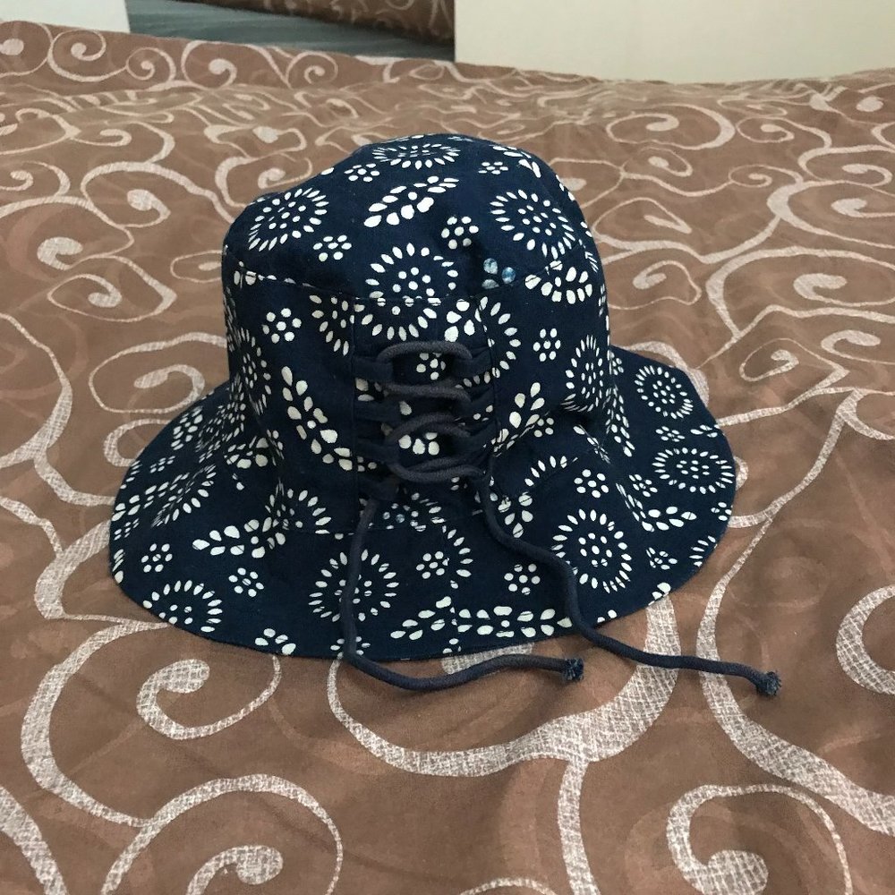 Blue Batik Bucket Hat